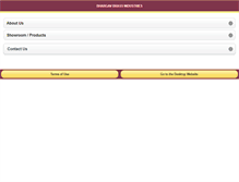 Tablet Screenshot of bhargavbrass.com
